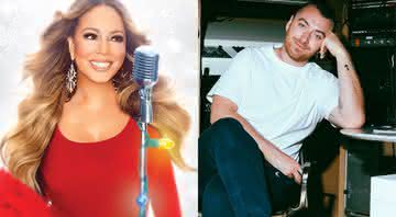 Mariah Carey e Sam Smith - Reprodução/Instagram