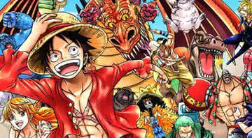 Personagens de One Piece em pôster - Divulgação/Toei Animation