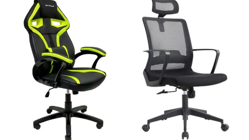 Confortáveis, funcionais e ergonômicas: 8 cadeiras para seu home office - Reprodução/Amazon