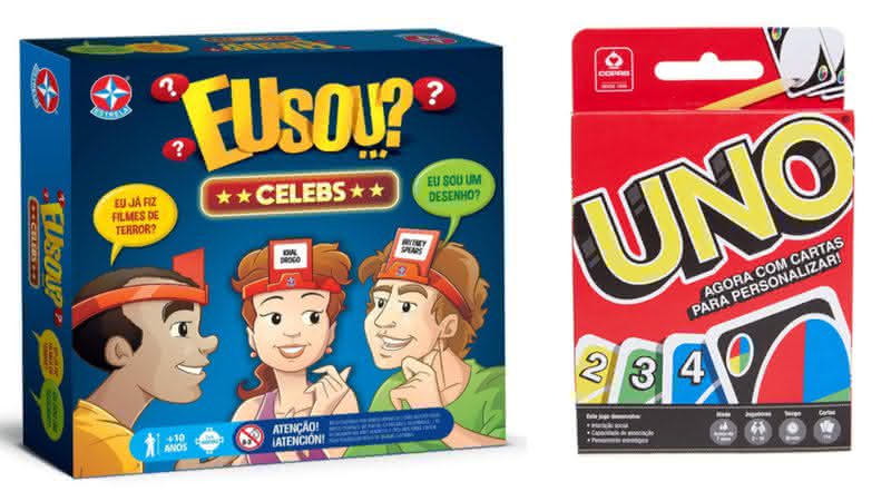 Jogos de tabuleiro, cartas e quebra-cabeças com desconto para você se divertir - Reprodução/Amazon