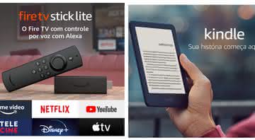 Kindle, Echo e Fire TV Stick: os melhores dispositivos da Amazon em oferta - Reprodução/Amazon