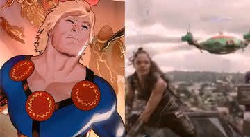 Antes de estrear no Universo Cinematográfico da Marvel, Os Eternos teve uma menção em Thor: Ragnarok - Marvel