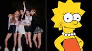 Em recente episódios de "Os Simpsons" Lisa se revelou fã do grupo de K-Pop BLACKPINK - Crédito: YG Entertainment/ Star+