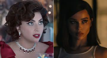 Lady Gaga ("Casa Gucci") e Zoë Kravitz ("Batman") vão apresentar categorias do Oscar 2022 - Divulgação/Universal Pictures/Warner Bros.