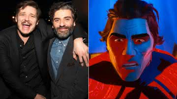 Oscar Isaac (à direita) quer que Pedro Pascal, estrela de "The Last of Us", participe de sequência de "Homem-Aranha: Através do Aranhaverso" - Astrid Stawiarz/Getty Images