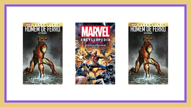 Capa das obras dos super-heróis mais irados de todos, disponíveis já na Amazon - Reprodução / Amazon