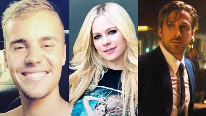 Justin Bieber descobre que tem parentesco com Avril Lavigne e Ryan Gosling - Reprodução/Instagram/Youtube