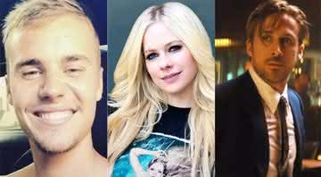 Justin Bieber descobre que tem parentesco com Avril Lavigne e Ryan Gosling - Reprodução/Instagram/Youtube