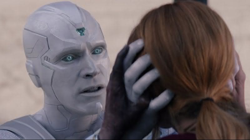 Paul Bettany voltará a viver o Visão em nova série da Marvel, "Vision Quest", derivada de "WandaVision" - Reprodução/Marvel Studios