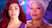 Auli'i Cravalho e Queen Latifah - Reprodução/YouTube