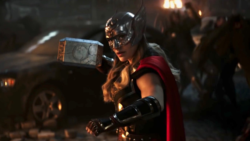 Natalie Portman como Poderosa Thor - Reprodução/Marvel Studios