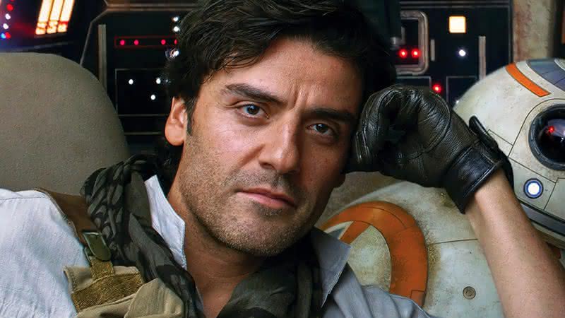 Oscar Isaac como Poe Dameron em "Star Wars" - Reprodução/Disney