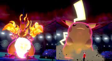Charizard e Pikachu nas versões Gigantamax - YouTube