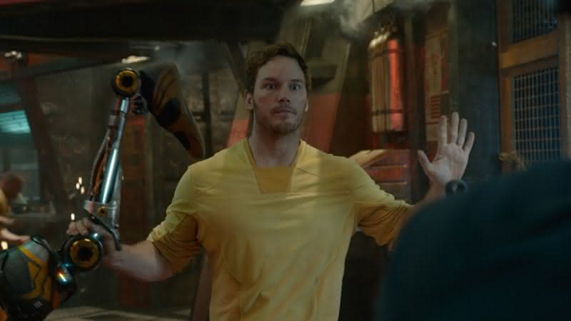 Chris Pratt interpreta Senhor das Estrelas em Guardiões das Galáxias - Divulgação/Marvel Studios