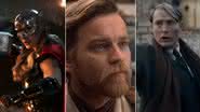 Prévia de "Thor: Amor e Trovão"; surpresas em "Obi-Wan Kenobi"; e mais notícias do dia - Divulgação/Marvel Studios/Disney+/Warner Bros