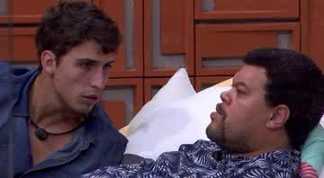 Felipe Prior e Babu Santana no Big Brother Brasil 20 - Gshow