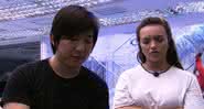 Pyong Lee e Rafa Kalimann no Big Brother Brasil 20 - Divulgação/Gshow