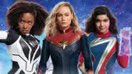 Capitã Marvel, Ms. Marvel e Monica Rambeau se reunirão em "As Marvels", segundo filme da heroína vivida por Brie Larson - Reprodução/Marvel Studios