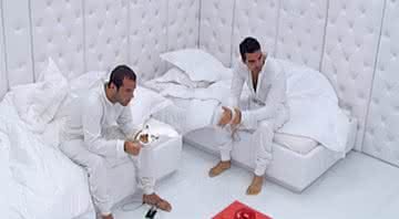 Quarto branco é uma das provas mais famosas do reality - Globo