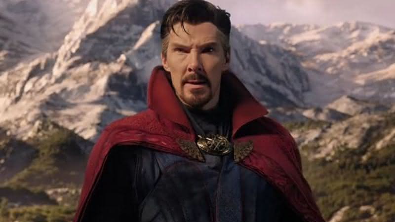 Benedict Cumberbatch como Stephen Strange em "Doutor Estranho no Multiverso da Loucura" - Divulgação/Marvel Studios
