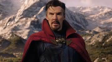 Benedict Cumberbatch como Stephen Strange em "Doutor Estranho no Multiverso da Loucura" - Divulgação/Marvel Studios