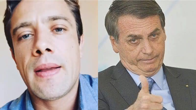 Rafael Cardoso, contratado da Globo, curte publicação onde Jair Bolsonaro xinga a emissora, mas nega: "Meu Instagram foi hackeado" - Instagram