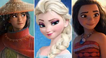 Raya, Elsa, Moana estão em nossa lista de homenagem a personagens femininas incríveis da Disney - Divulgação/Disney