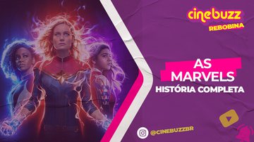 Relembre as trajetórias d'As Marvels antes da estreia do novo filme no #CineBuzzRebobina de hoje (Foto: Divulgação/Marvel Studios)