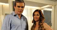 Tereza Cristina (Christiane Torloni) ameaçará René (Dalton Vigh) após ser humilhada pelo ex-marido - Globo/Alex Carvalho