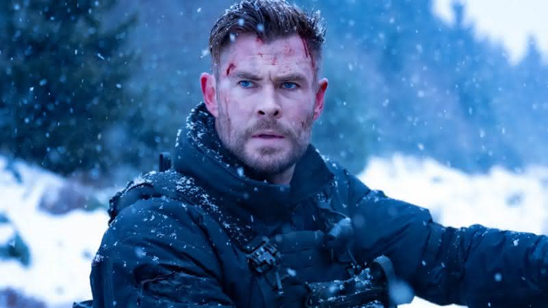 "Resgate 2": Netflix divulga vídeo de bastidores da sequência de ação com Chris Hemsworth - Divulgação/Netflix