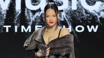 Rihanna revelou o tempo de duração do sua apresentação no SuperBowl 2023 - Reprodução: Mike Coppola/Getty Images