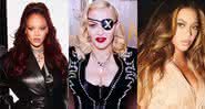 Rihanna, Madonna e Beyoncé - Reprodução/Instagram