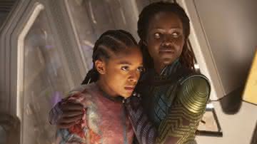 Interpretada por Dominique Thorne ("Se a Rua Beale Falasse..."), Riri Williams estreou em "Pantera Negra: Wakanda Para Sempre" e, em breve, terá a sua própria série, "Ironheart" - Reprodução/Marvel Studios