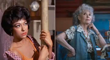 Rita Moreno na versão de 1961 de "Amor, Sublime Amor" e no remake de 2021 - (Divulgação/20th Century Studios)