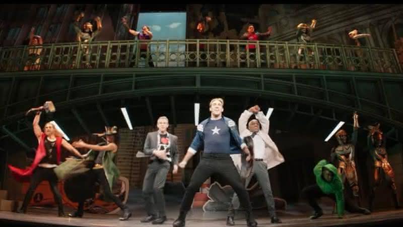 "Rogers, the Musical" retrata como os Vingadores atuaram na batalha de Nova York, de 2012 - (Divulgação/Marvel Studios)