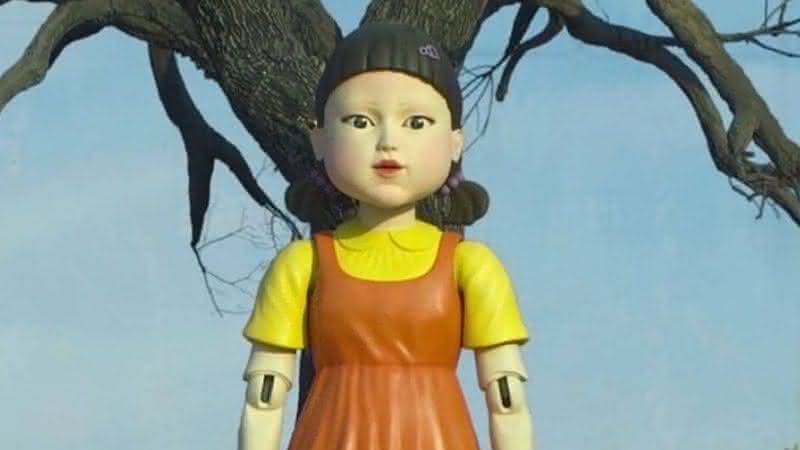 "Round 6": Netflix recria boneca do "Batatinha 1, 2, 3" em tamanho real - Divulgação/Netflix