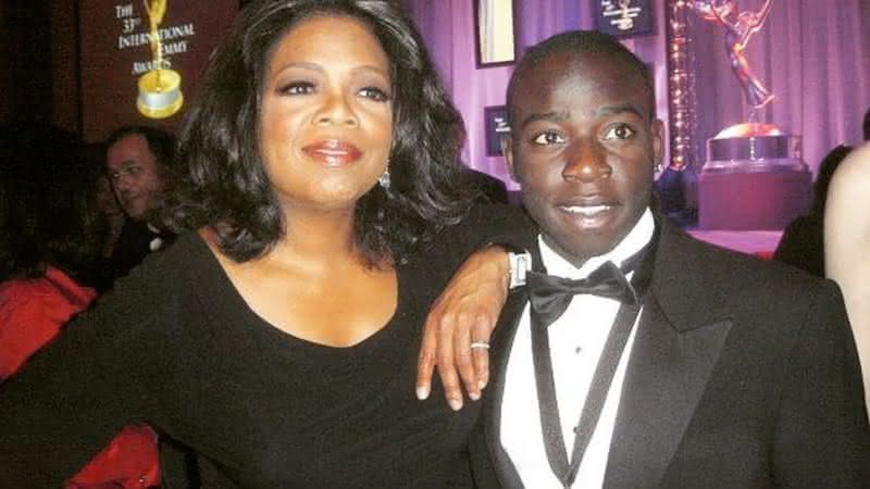 Douglas Silva encontrou Oprah Winfrey no Emmy - (Reprodução/Instagram)