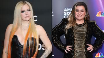 Sabia que "Breakaway", sucesso de Kelly Clarkson, na verdade é de Avril Lavigne? - Divulgação/Getty Images: Photo by Jeremy Chan/Photo by JC Olivera