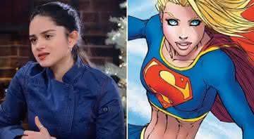 Sasha Calle, da novela "The Young and the Restless", foi escolhida para interpretar a Supergirl em "The Flash" - Divulgação/DC Comics