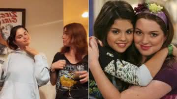Selena Gomez e Jennifer Stone interpretaram Alex Russo e Harper Finkle em "Os Feiticeiros de Waverly Place" - Reprodução/TikTok/Disney Channel