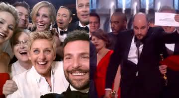 Selfie histórica de Ellen DeGeneres e anúncio errado de La La Land como vencedor são alguns dos momentos marcantes - YouTube