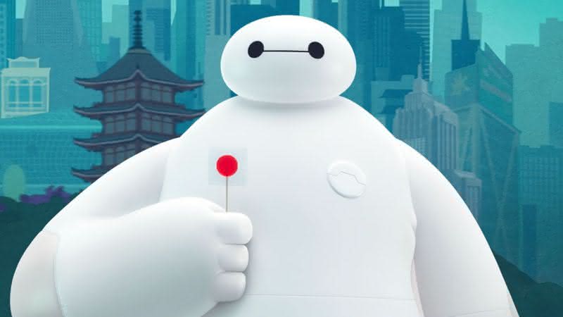 Baymax é um robô inflável gigante - Divulgação/Disney Animation
