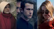 'The Handmaid's Tale' foi renovada, '13 Reasons Why' será finalizada e 'The OA' foi cancelada. Crédito: Hulu/Netflix