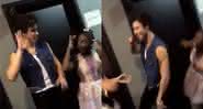 Shawn Mendes dançando com bailarinas do projeto Na Ponta dos Pés - Twitter