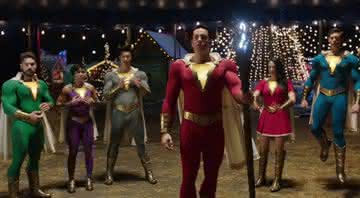 Diretor revela detalhes dos novos trajes da Família Shazam - Reprodução/Warner Bros. Pictures