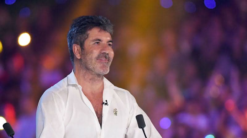 Simon Cowell na apresentação do X Factor - ITV