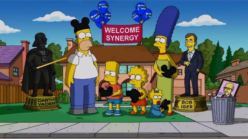 Anúncio da chegada dos Simpsons ao Disney+ - Twitter