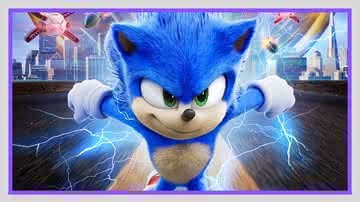 Famoso por sua super velocidade, Sonic já teve participação em outras produções e possui seus próprios filmes - Reprodução / Paramount Pictures