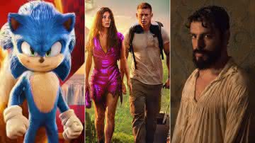 "Sonic 2", "Cidade Perdida" e "A Viagem de Pedro" chegam ao Telecine em outubro - Divulgação/Paramount Pictures/Vitrine Filmes