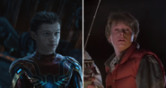 Tom Holland como Homem-Aranha e J Fox como Martin McFly - Divulgação/Marvel Studios/Sony Pictures